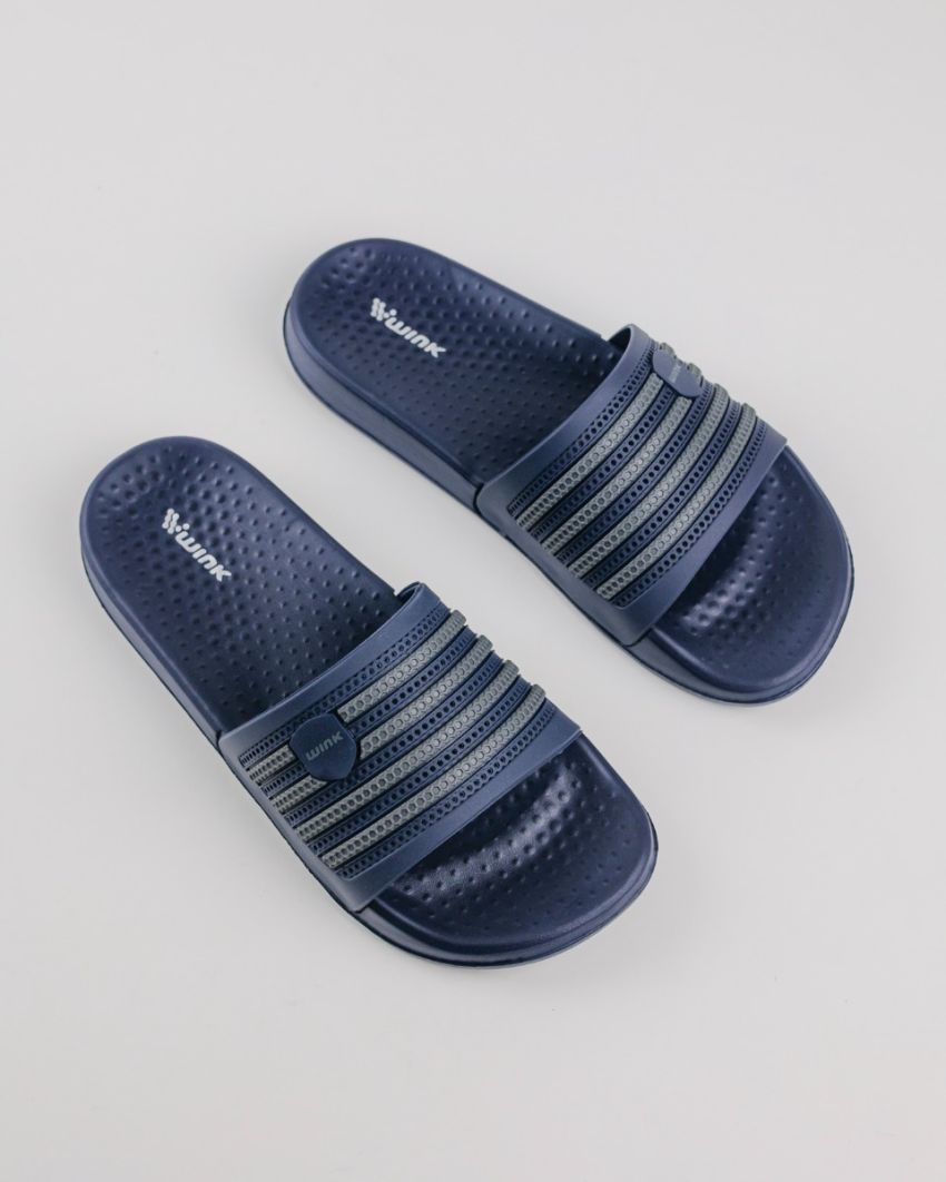 Wink - Ilann navy men slippers