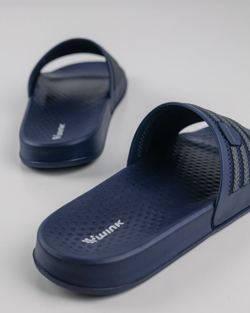 Wink - Ilann navy men slippers