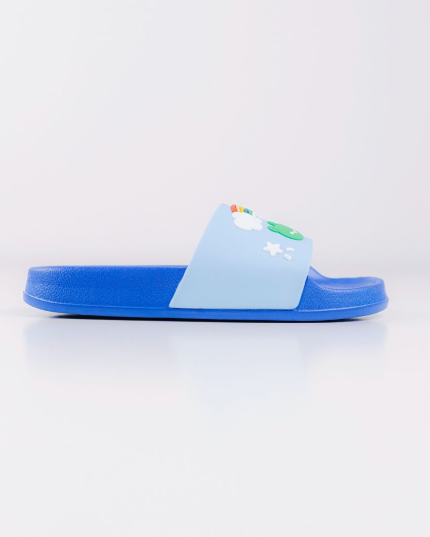 Wink - Dragi blue kids slippers