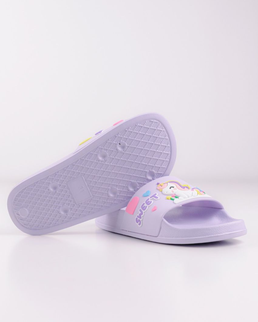 Wink - Cabo purple kids slippers
