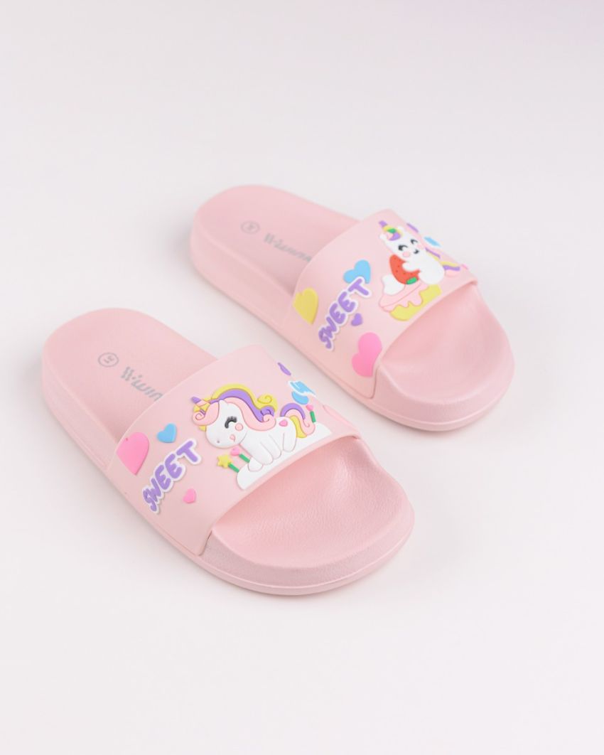Wink - Cabo pink kids slippers