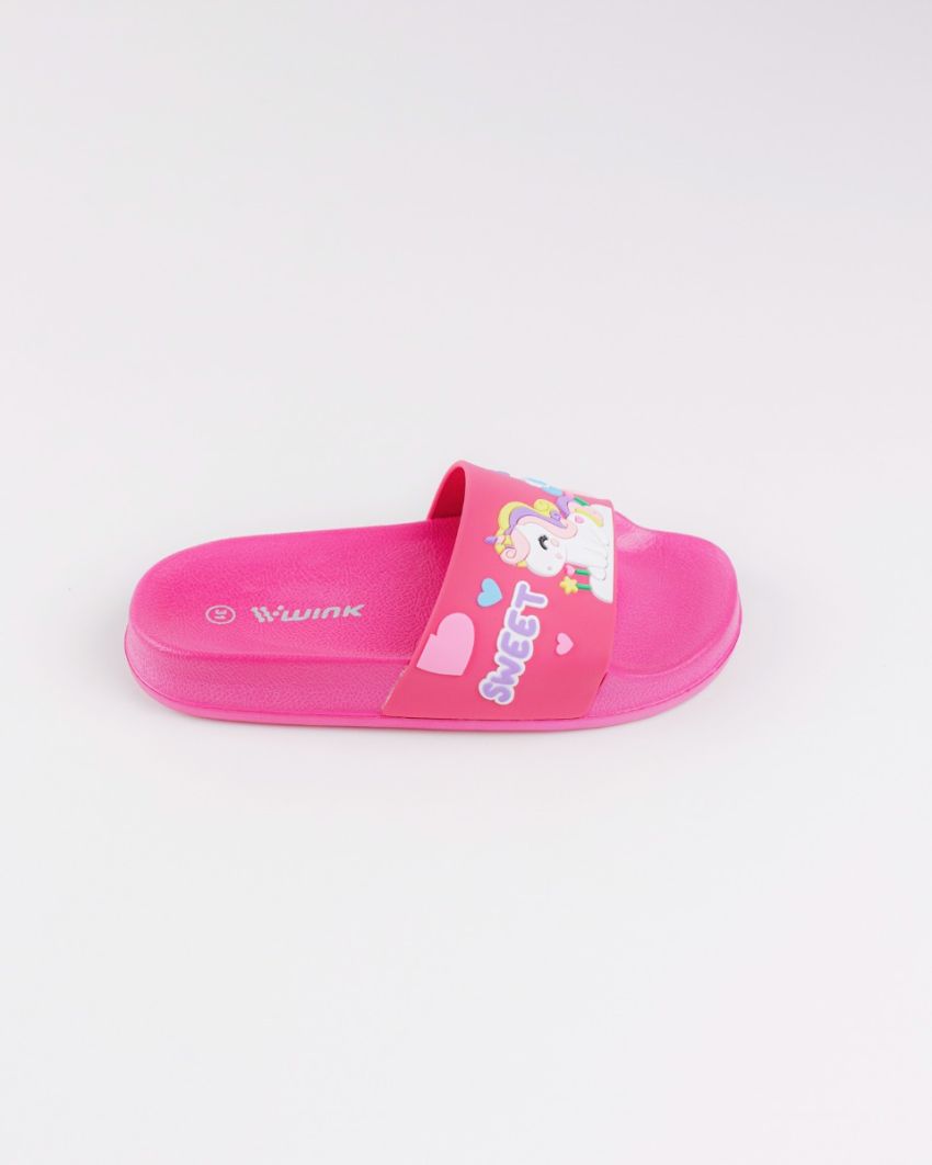 Wink - Cabo magenta kids slippers