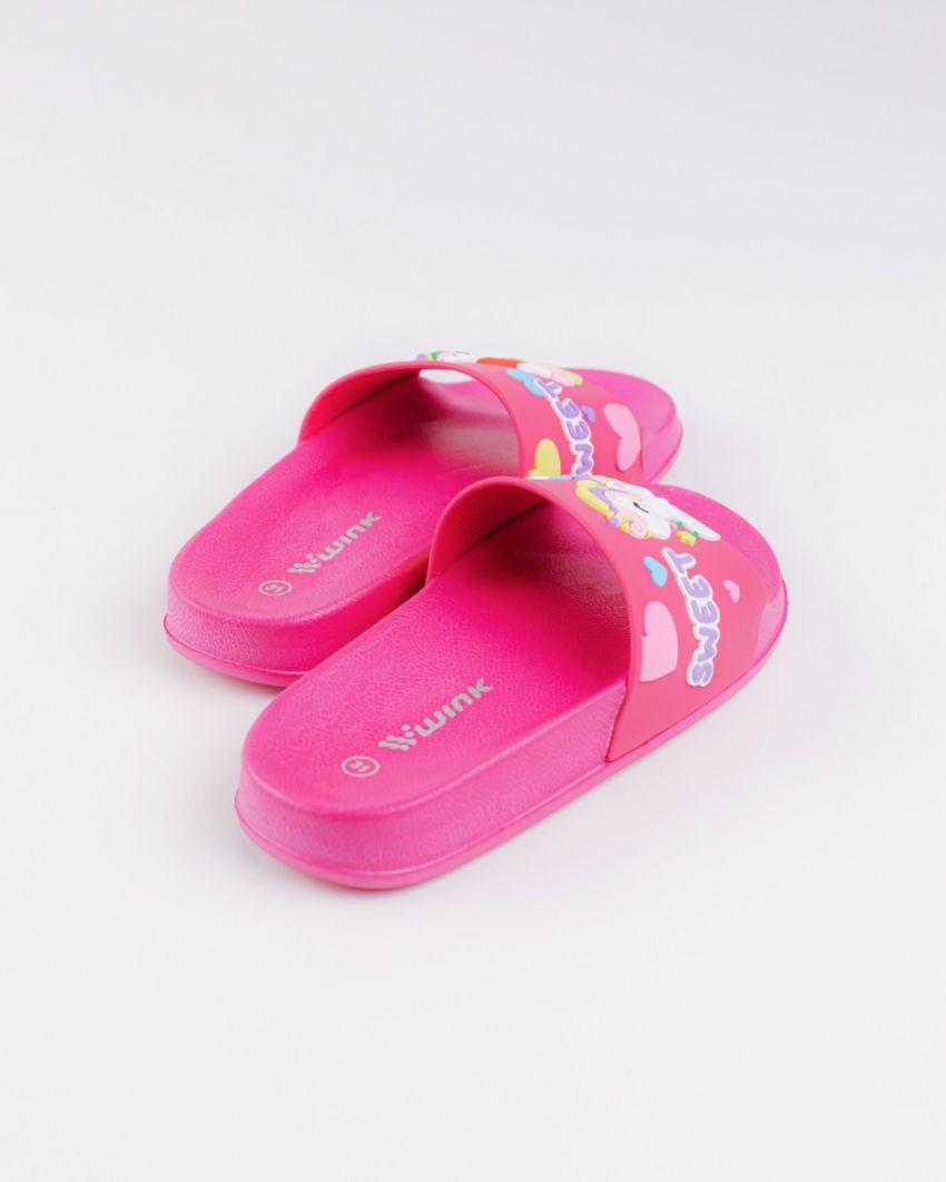 Wink - Cabo magenta kids slippers