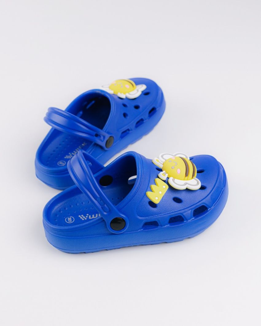 Wink Apis blue kids slippers