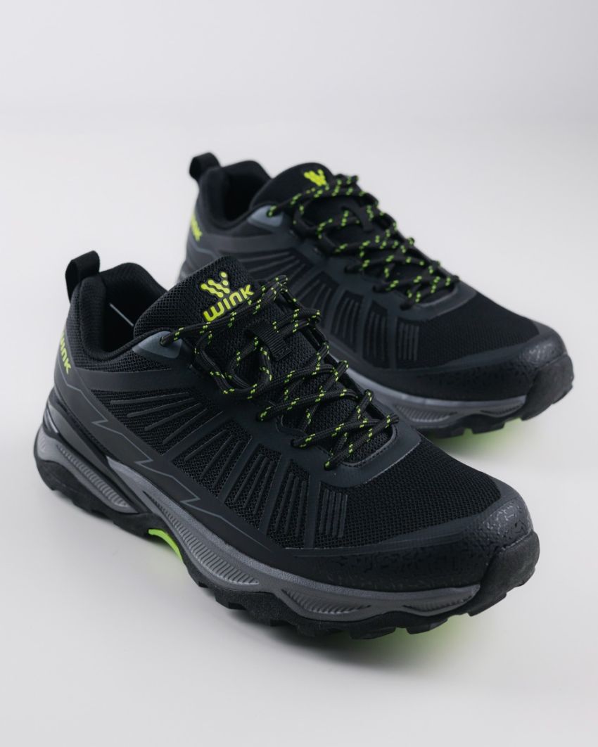Wink - Asack balck men hiking shoes