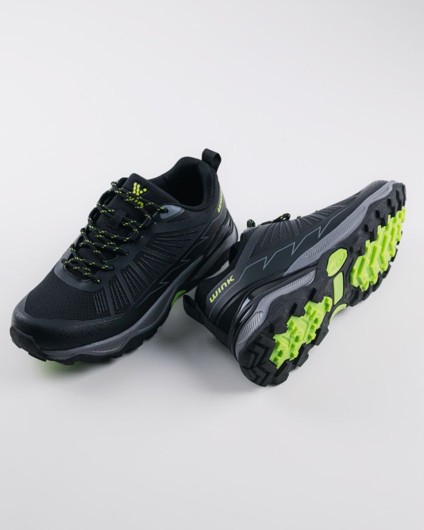 Wink - Asack balck men hiking shoes