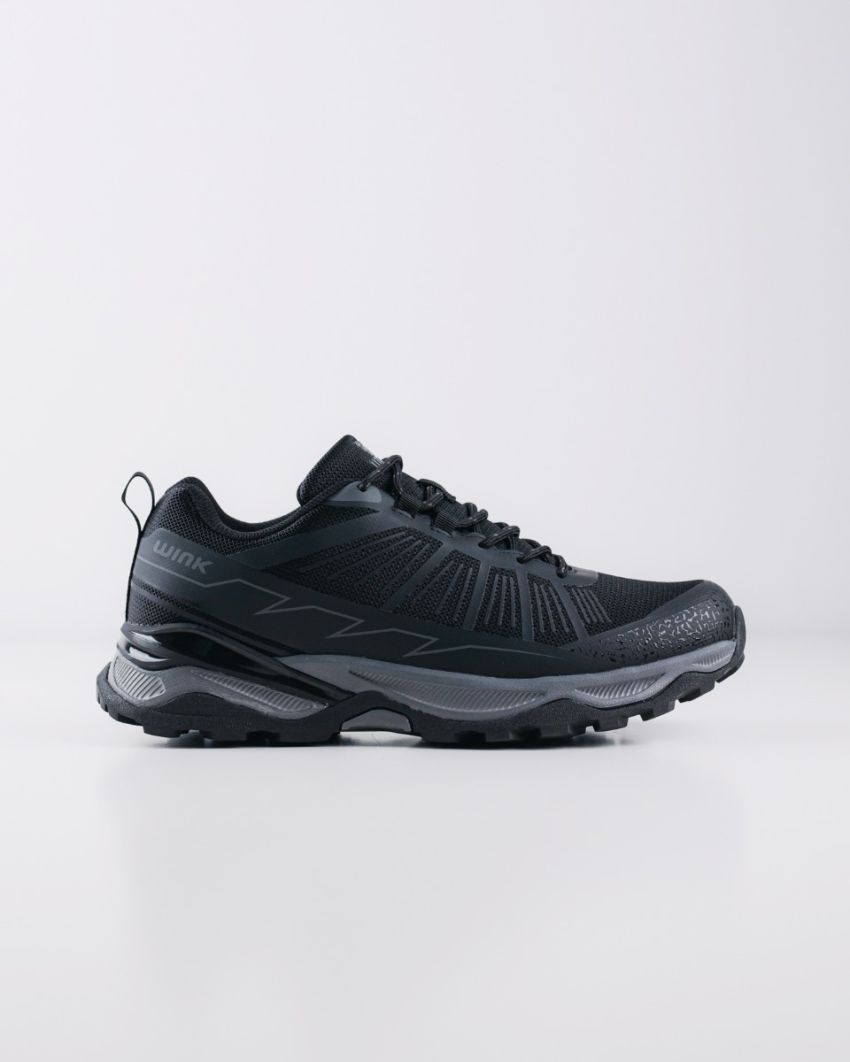 Wink - Asack black-grey men hiking shoes