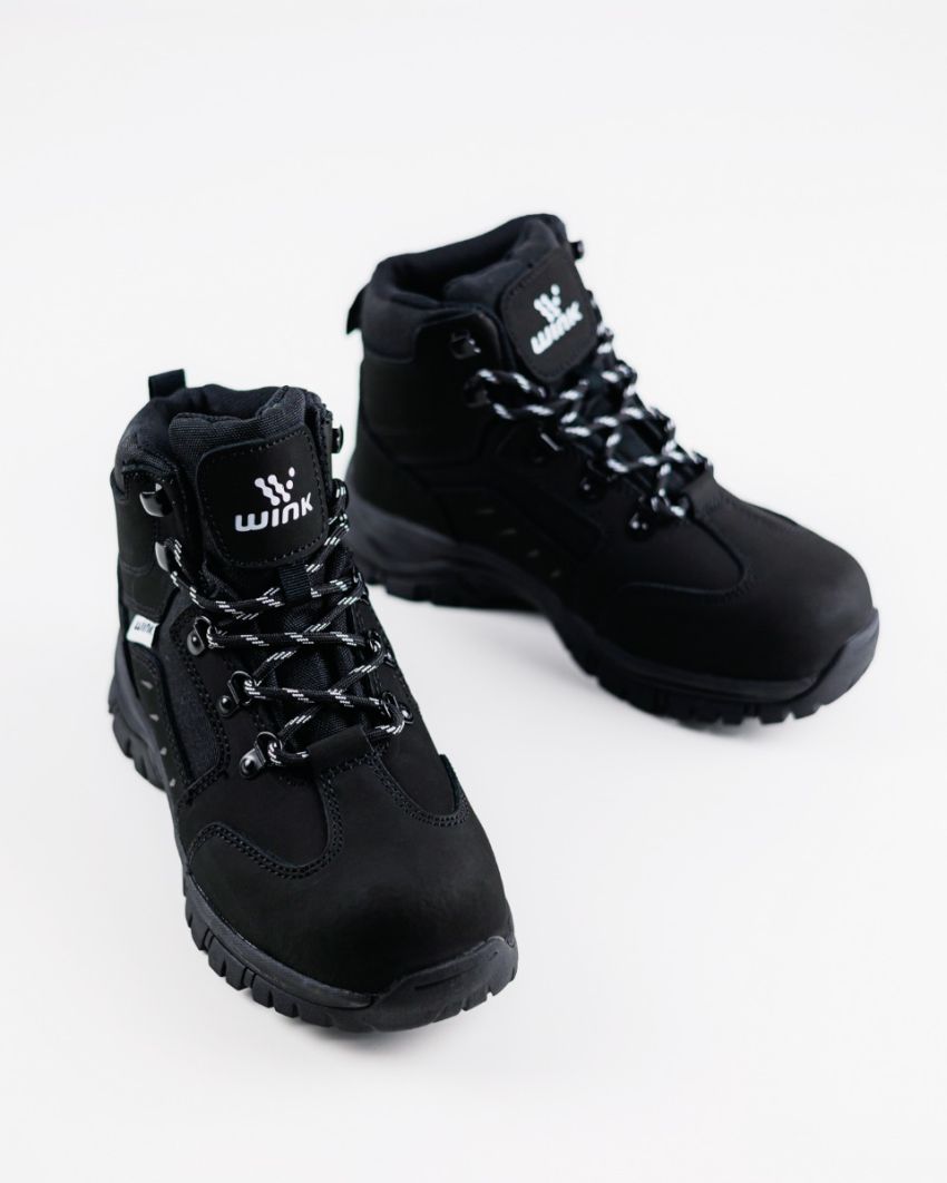 Wink - Granith black women safety boots