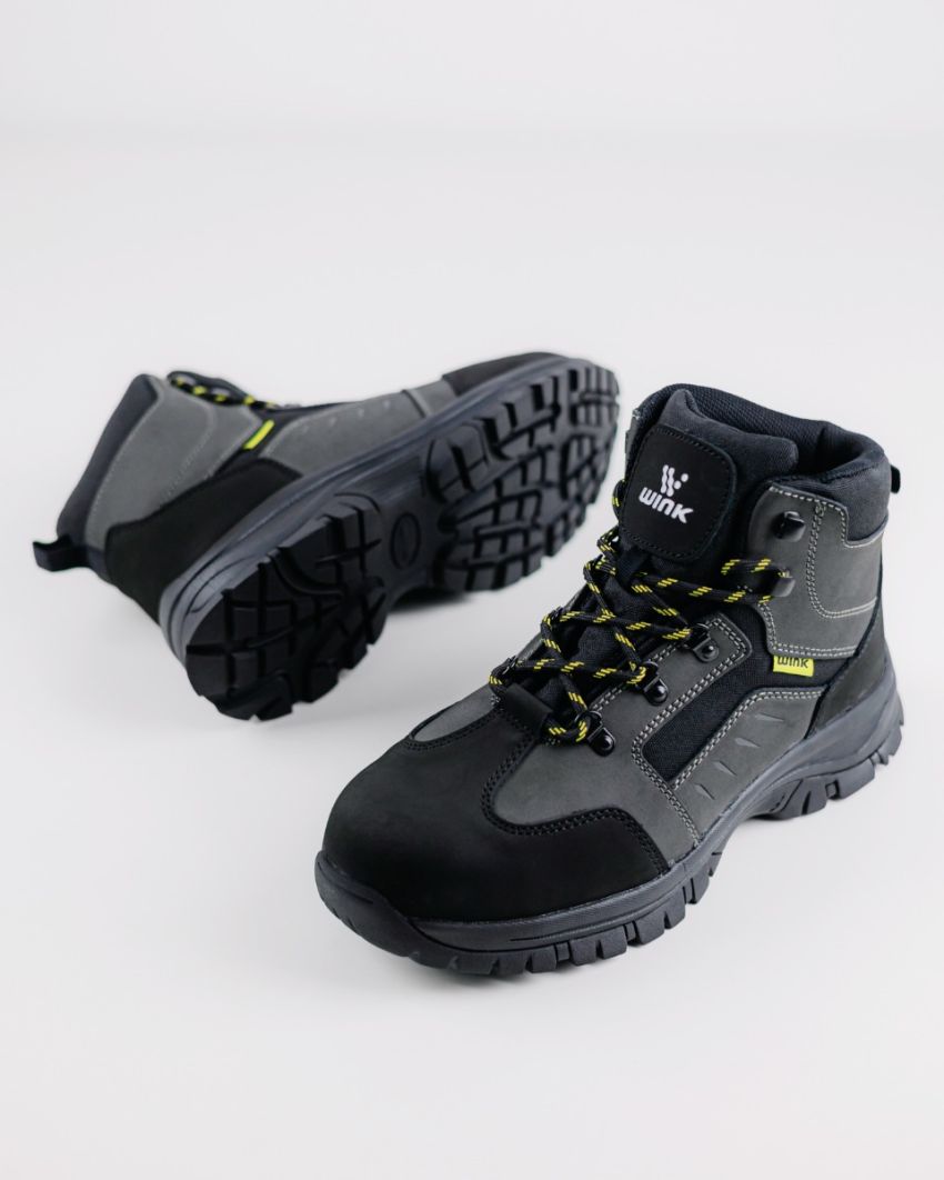 Wink - Granith grey men safety boots