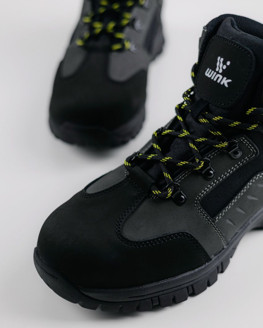 Wink - Granith grey men safety boots
