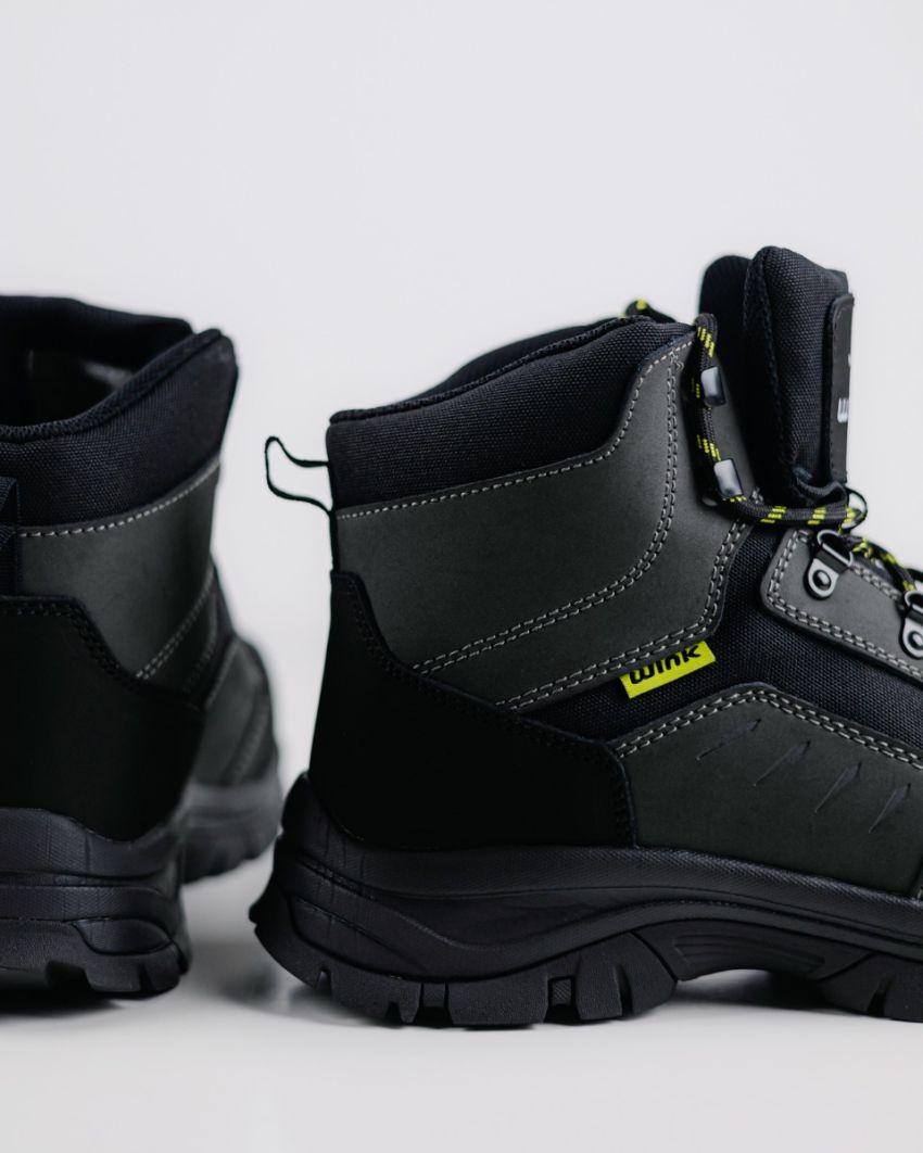Wink - Granith grey men safety boots