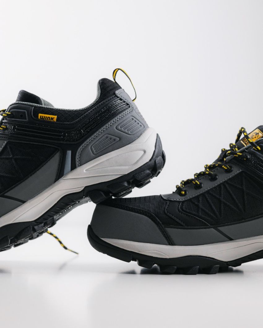 Wink - IndustrX grey men safety shoes