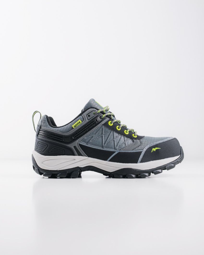 Wink - IndustrX grey men safety shoes