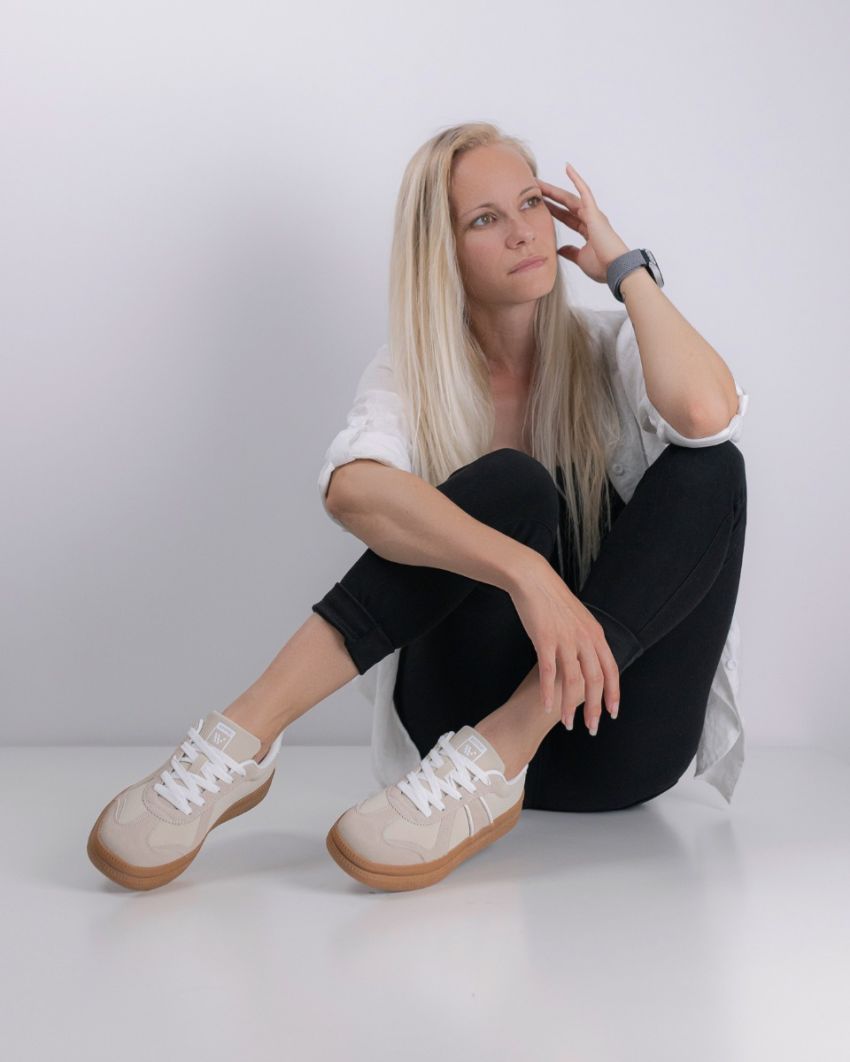 Wink - Anvu bézs női sneaker