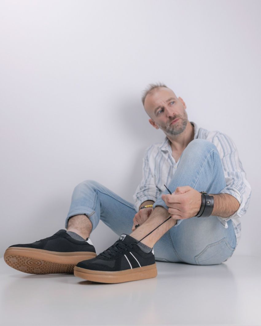 Wink - Anvu fekete férfi sneaker