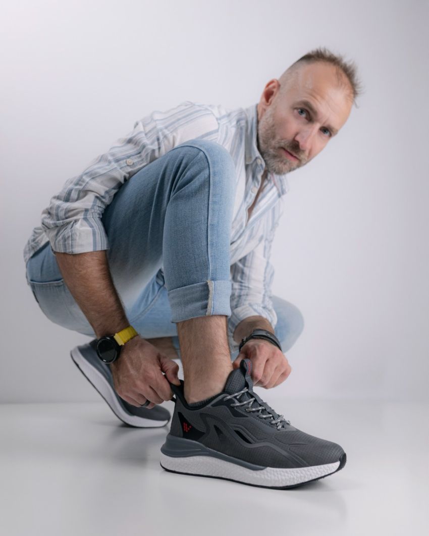 Wink - Krengs szürke férfi sport cipő