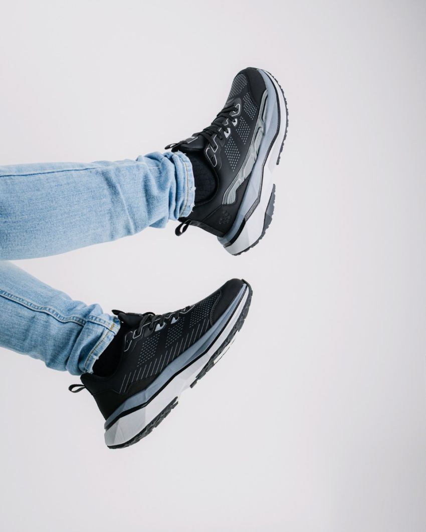 Wink - Staail fekete-szürke férfi sneaker