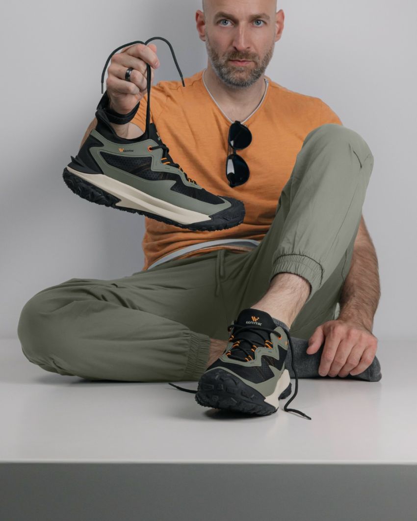 Wink - Navius keki pantofi pentru bărbați-01