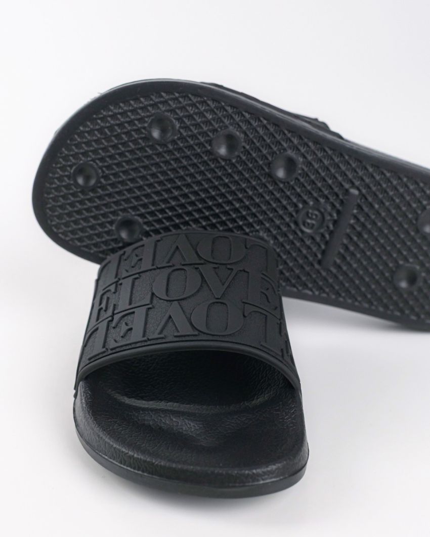 Wink - Aello black women slippers
