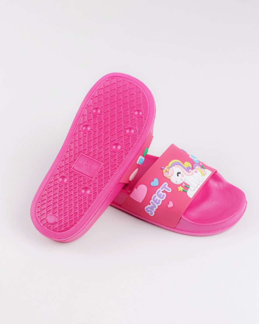 Wink - Cabo magenta gyerek papucs-01